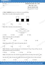 Đề kiểm tra học kì 2 Toán 4 Kết nối tri thức - Đề số 8